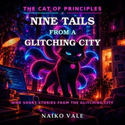 Cover of The Cat of Principles: Nine Tails from a Glitching City by Naiko Vale